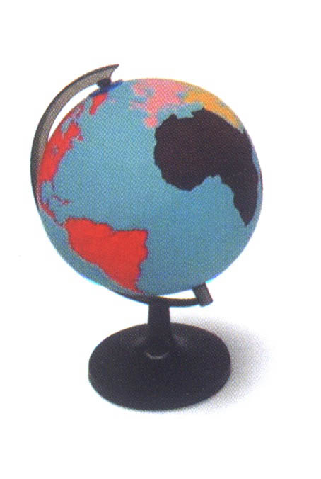 Aardbol van de Werelddelen
