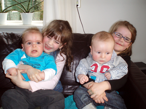 Jorg, Cas, Lot en Zahra